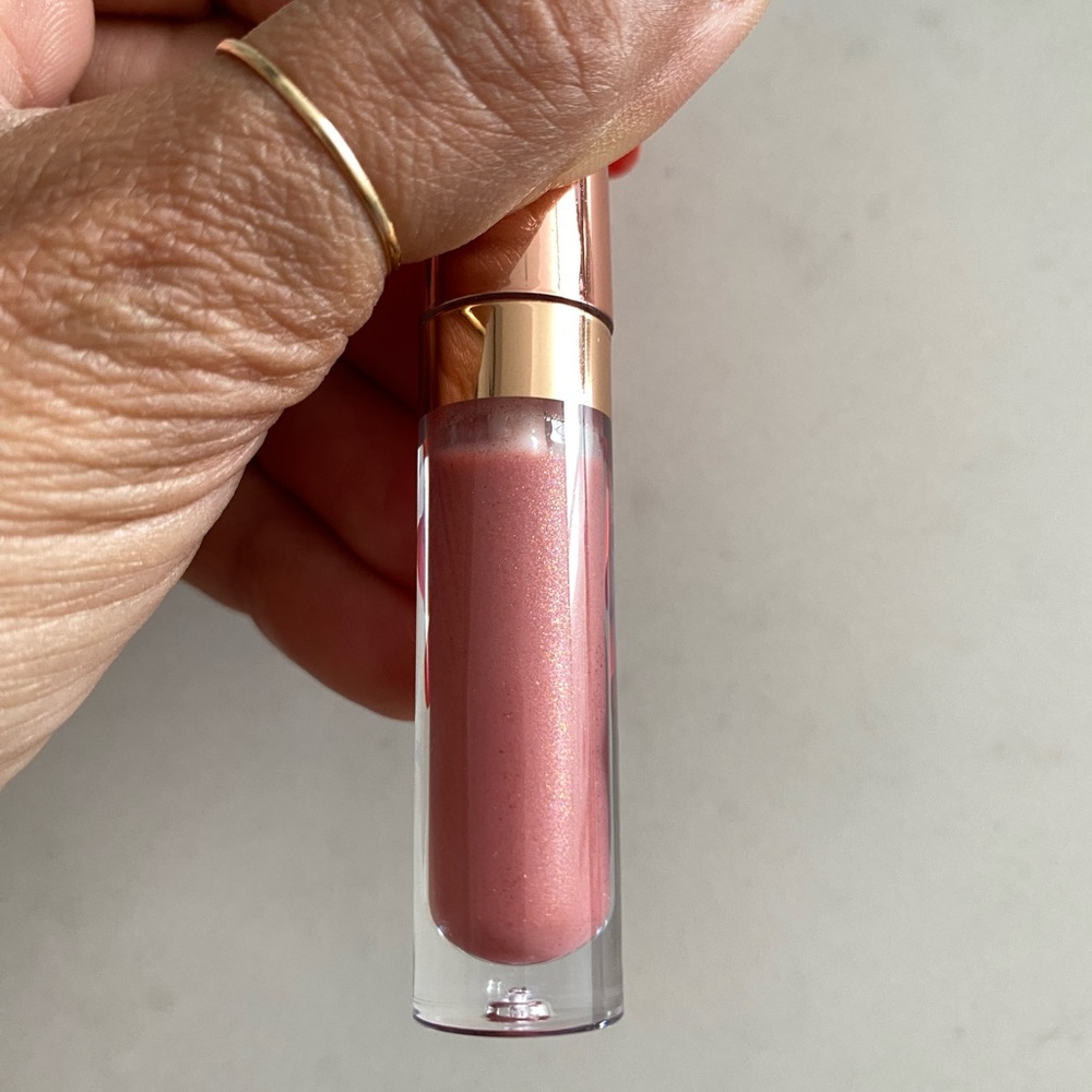 Charlotte Tilbury Jewel Lips, Pillow Talk  Lip Gloss, mini! Brand New! - Picture 4 of 4